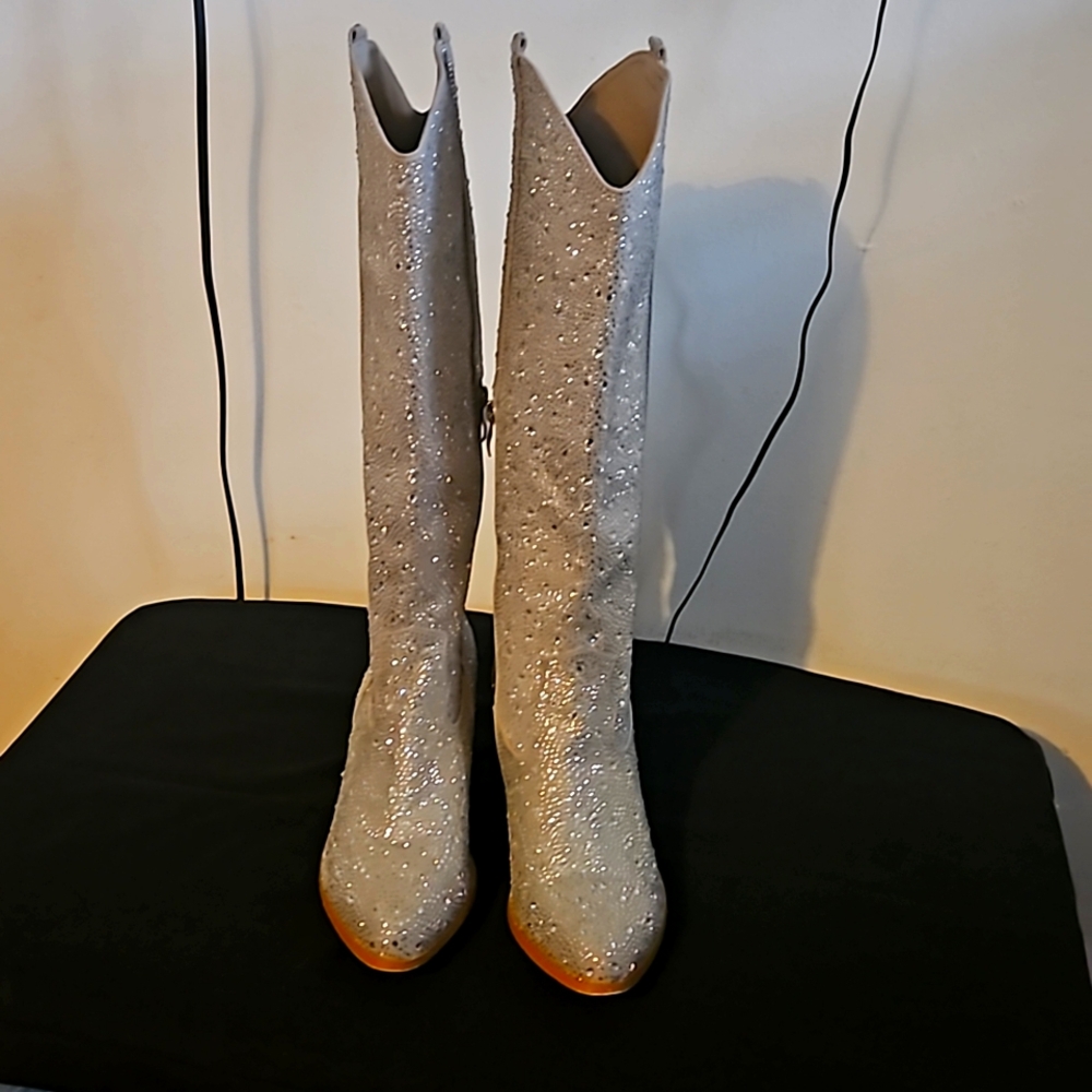 Western Cowgirl Rhinestone boots